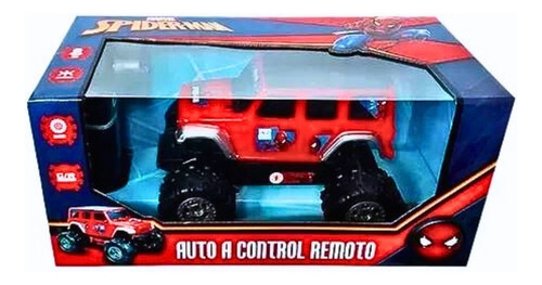 Auto Jeep Radio Control Remoto Spiderman Marvel