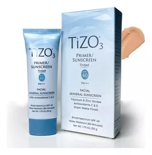 Tizo 3 Protector Solar Mineral Con Tinte Spf40 50gr