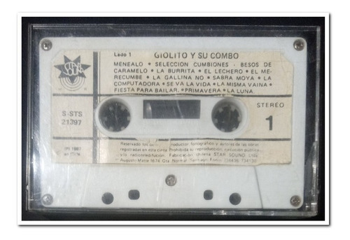 Cassette Giolito Y Su Combo