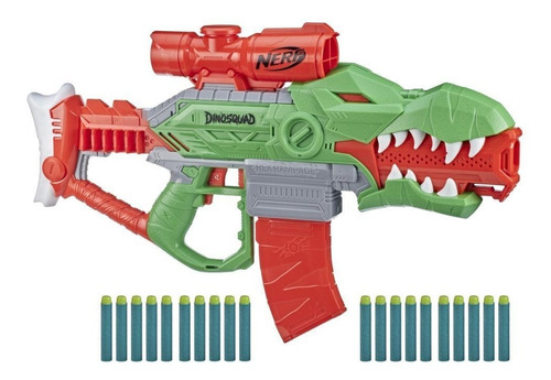 Nerf Dinosquad Rex-rampage Lanzador Motorizado Hasbro 