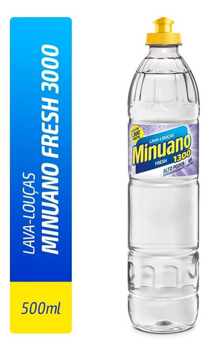 Detergente Lava Louças Minuano Fragrâncias Clear Multiuso