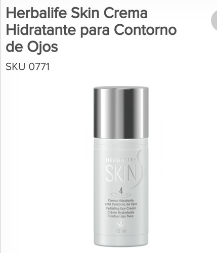 Imagen 3 de 3 de Crema Hidratante+gel Reafirmante Para Contorno De Ojos Skin