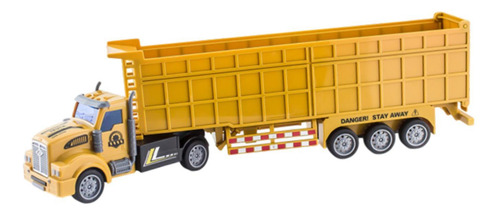 Camión Transportador De Juguete De 33 Centímetros Amarillo