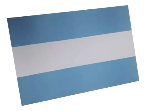 Papel Afiche Bandera Argentina Med.100x70cm. - Resma X10 Hjs