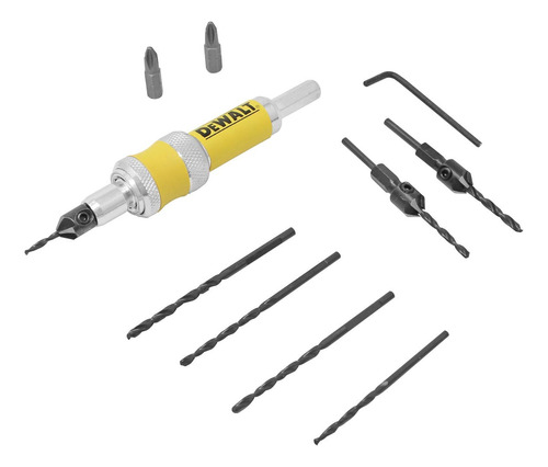 Brocas Avellanadoras Dewalt Con Adaptador Cambio Rápido