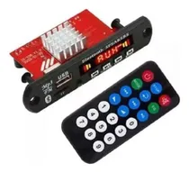 Comprar Modulo Mp3 Bluetooth Usb Fm Tf Aux Amplificado 120 Wats 12v