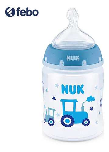 Mamadera Nuk First Choice Tetina De Silicona 150ml Febo