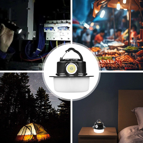 Linterna De Campamento Led Lámpara De Carpa Portátil Linterí