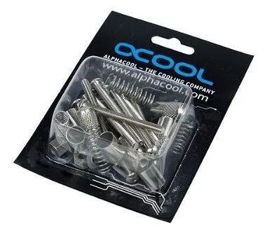 Alphacool*****kit De Tornillos Cool Cover Silver Water Cooli