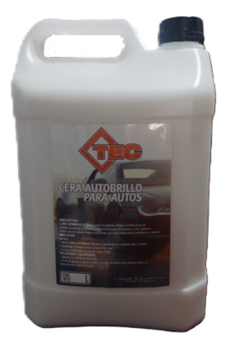 Tec Cera Autobrillo Para Autos 5l Rmr Car