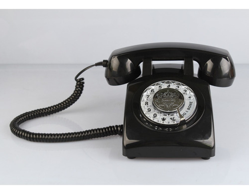 Teléfono De Marcación Giratoria, Teléfonos Fijos Retro Antig