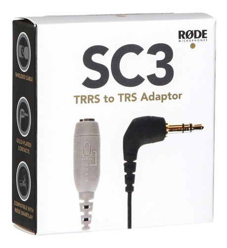 Cable Rode Sc3 Trrs A Trs 3.5mm
