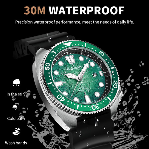 Reloj De Cuarzo Gear Resistente Al Agua Para Hombre