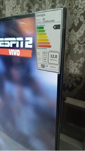 Tv Xiaomi 55' Pulgadas Cómo Nueva 