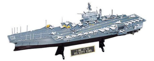 Academy 1 800 Escala Uss Kitty Hawk Modelo Kit