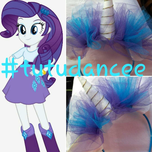 Vincha/tocado Unicornio Todos Los Personajes Tutudancee