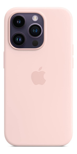 Funda Original Apple Silicona Magsafe iPhone 14 Pro Rosa