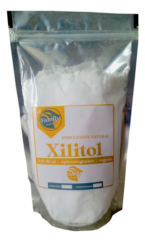 Xilitol 2kg - Endulzante Apto Diabetico 100% Natural