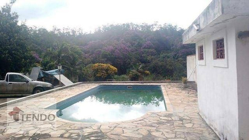 Chácara 2200 M² - Venda - 2 Dormitórios - Santa Luzia - Ribeirão Pires/sp - Ch0066
