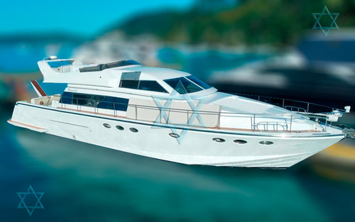 Lancha Technema 54 Barco Iate N Ferretti Azimut Intermarine