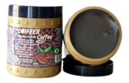 Imagem 2 de 5 de Máscara Capilar De Café Coiffer 500g Anti Quebra Dos Fios