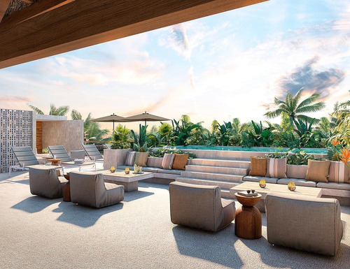 Imagen 10 de 11 de Departamento En Venta Con Alberca Privada En Aldea Zama Tulum (536)