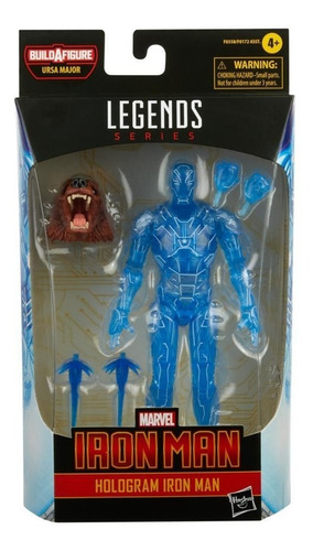 Figura Marvel Legends Series Hologram Muñeco Iron Man F0172