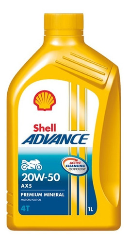 Aceite Advance 4t Ax5 20w50 1lt