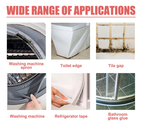 Gel Removedor De Moho O Para Limpieza De Fregaderos De Baño