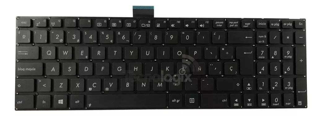 Primera imagen para búsqueda de teclado para laptop asus