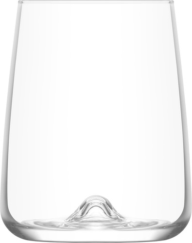 Juego 6 Vasos Copa Stemless Lav Terra Vidrio Cristal 590 Ml Color Cristalino