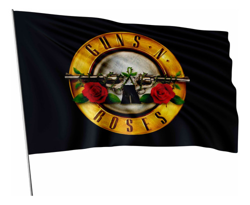 Bandeira Rock Guns N Roses 1,45x1m