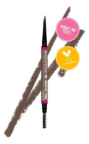 Lápiz De Cejas Blade Shade De Nyx Professional Makeup Cool Ash Blonde