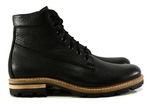 Bota Hombre Borcego Cuero Vacuno Diseño Duki By Ghilardi