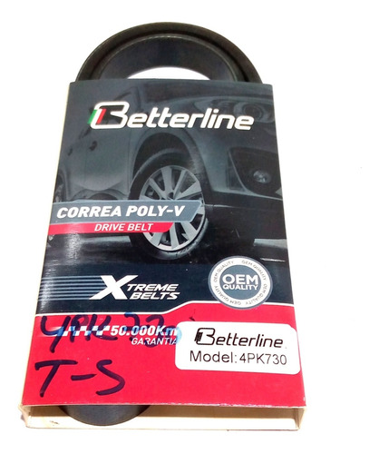 Correa Aire Acondicionado Swift 1.3 1.6 4pk730 Chevrolet