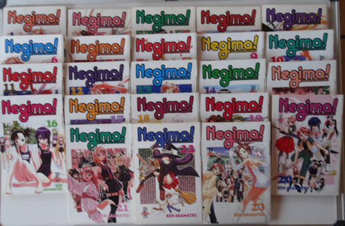 Negima! Magister Negi Magi Jbc Jan 2006-fev 2013 R$ 25,00 Cada Consulte A Disponibilidade Antes De Efetuar A Compra (Usado)