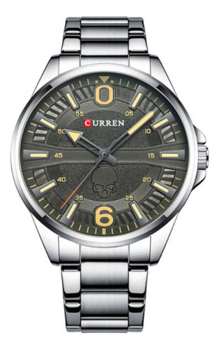 Reloj Para Hombre Curren 8389sl Plateado