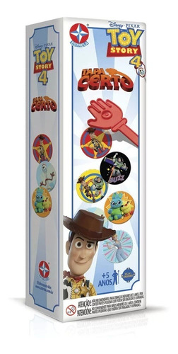 Jogo Tapa Certo Toy Story 4 Estrela