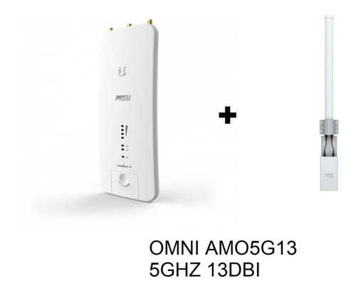 Ubiquiti Poe + Rocket M5 + Antena Omni 13dbi 5ghz