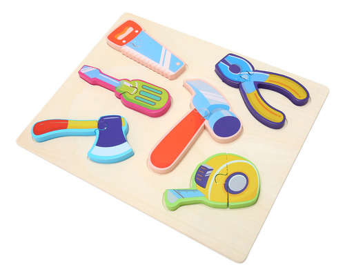 Puzles De Madera Para Niños Que Combinan Herramientas Para E