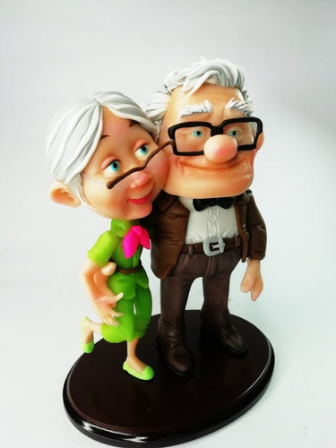 Carl Y Ellie Abuelos (up Una Aventura De Altura)