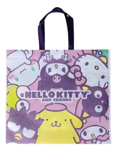 Bolsa Ecologica Reutilizable Hello Kitty Sanrio Oficial Kuromi