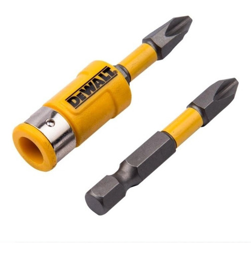 Puntas Ph2 X 2 Maxfit + Adaptador Magnético Dewalt Dwa2ph2sl