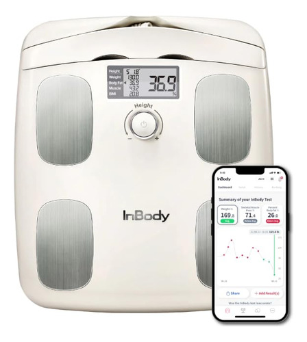 Báscula Digital Inbody H20n - Analizador Bluetooth Inteligen