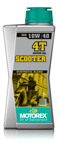 Aceite Moto Motorex Scooter 10w40 Semi Avant