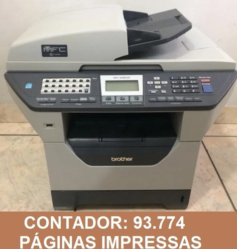 Multifuncional Brother Original Mfc 8480 Dn Contador 93.774