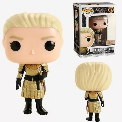 Pop! Funko Ser Brienne Of Tarth #87 Exclusivo Box Lunch 