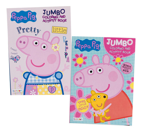 Libro Para Colorear Y Actividades Peppa Pig Pretty Little Pe