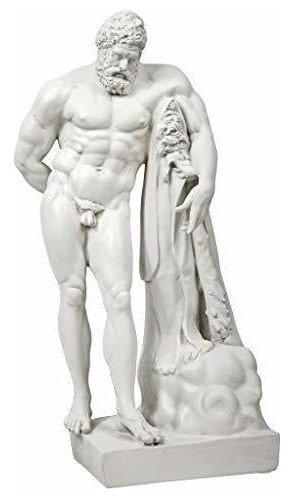 Ng32438 Farnese Hercules Estatua De Jardín De Dios Rom...