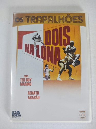 Dvd Os Trapalhões Dois Na Lona Renato Aragão Original 